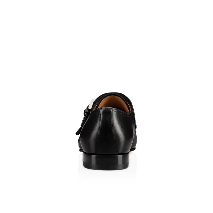 Men Mortimer Buckle Shoes 8211 Calf Leather 8211 Black Christian Louboutin Buckles and Laceups