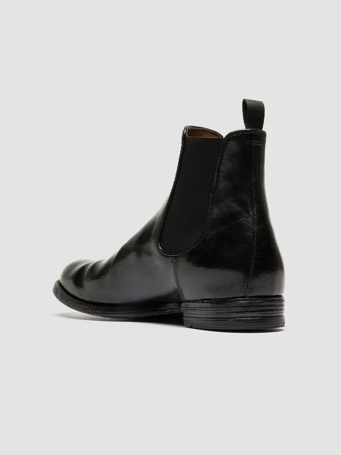 Men Officine Creative Footwear ANATOMIA 083 Black Leather Chelsea Boots Men Officine Creative Footwear ANATOMIA 083 Black Leather Chelsea Boots