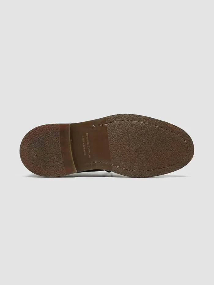 Men Officine Creative Footwear HOPKINS FLEXI 202 Brown Leather Chukka Boots