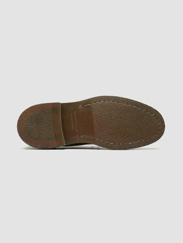 Men Officine Creative Footwear HOPKINS FLEXI 202 Brown Suede Chukka Boots Men Officine Creative Footwear HOPKINS FLEXI 202 Brown Suede Chukka Boots