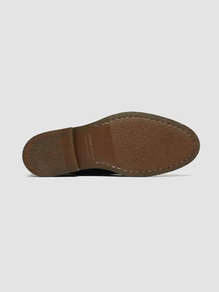 Men Officine Creative Footwear OPERA FLEXI 101 Black Leather Penny Loafers Men Officine Creative Footwear OPERA FLEXI 101 Black Leather Penny Loafers