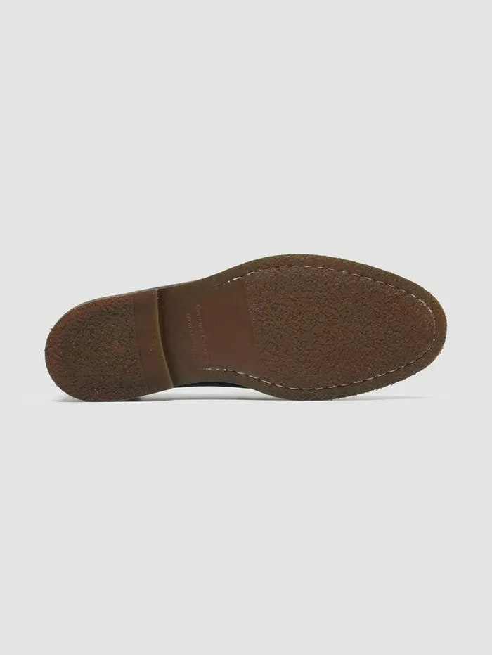 Men Officine Creative Footwear OPERA FLEXI 101 Brown Leather Penny Loafers