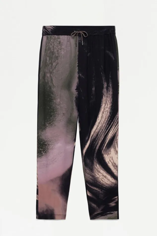Men Pants and Bottoms Jonathan Simkhai Allister Pants Black Wave Print Pants Men Pants and Bottoms Jonathan Simkhai Allister Pants Black Wave Print Pants