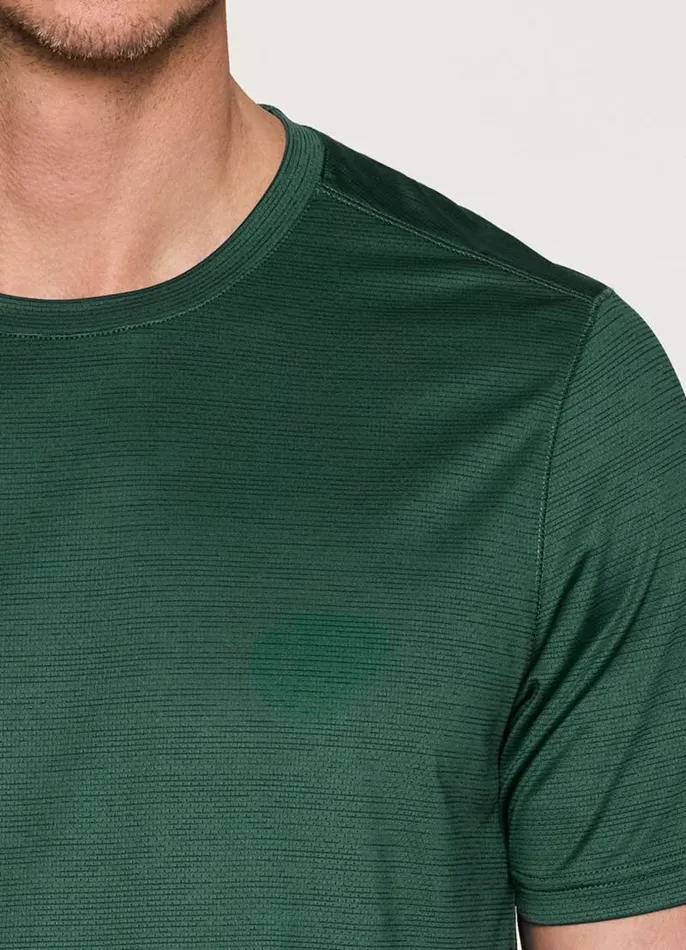 Men Perfect Stride Mesh Workout Tee Green RBX Active TShirts