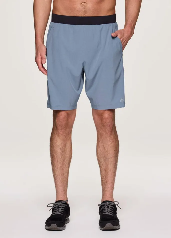 Men Perfect Stride Workout Short Blue RBX Active Shorts