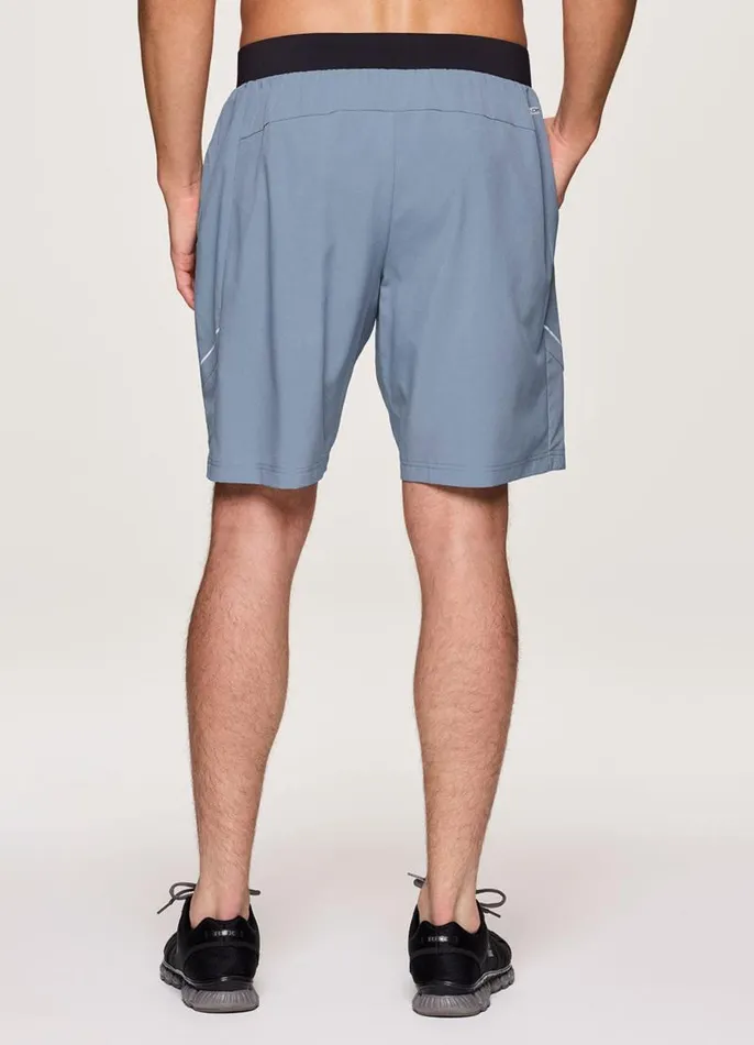 Men Perfect Stride Workout Short Blue RBX Active Shorts