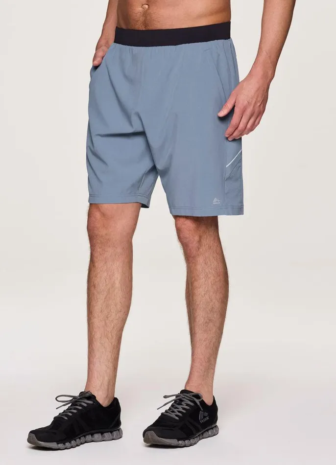 Men Perfect Stride Workout Short Blue RBX Active Shorts