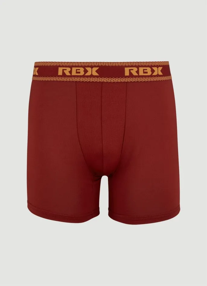 Men Performance Mesh Boxer Briefs 4Pack Multi RBX Active Underwear
