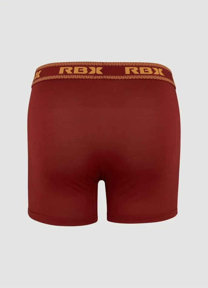 Men Performance Mesh Boxer Briefs 4Pack Multi RBX Active Underwear