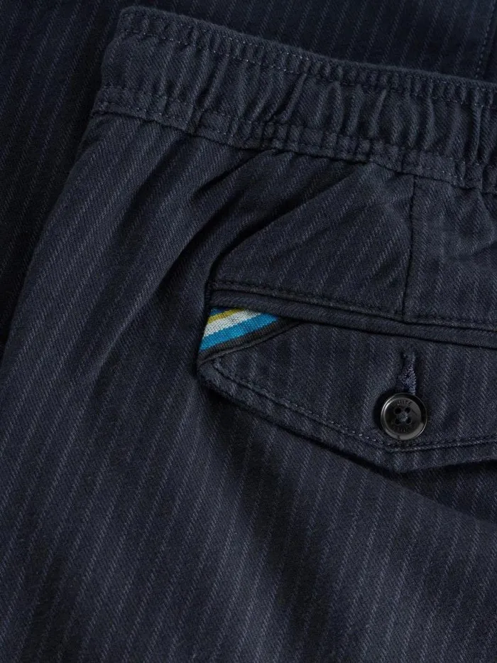 Men Pinstripe Chino Trouser Navy Multi White Stuff Trousers Men Pinstripe Chino Trouser Navy Multi White Stuff Trousers
