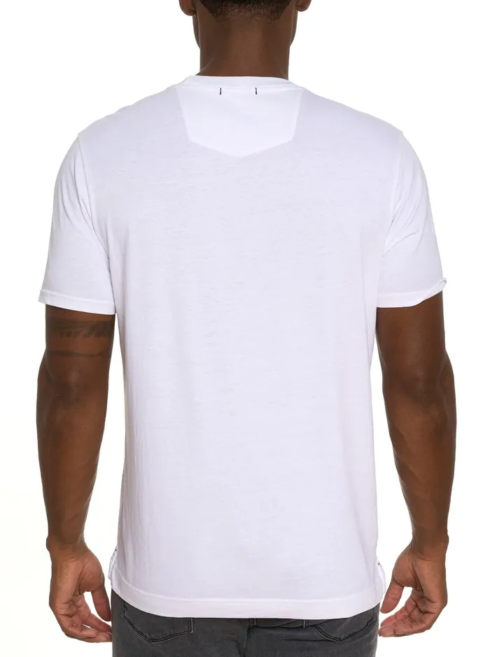 Men Polos and TShirts Robert Graham BOOM BOX SPLASH GRAPHIC TSHIRT White