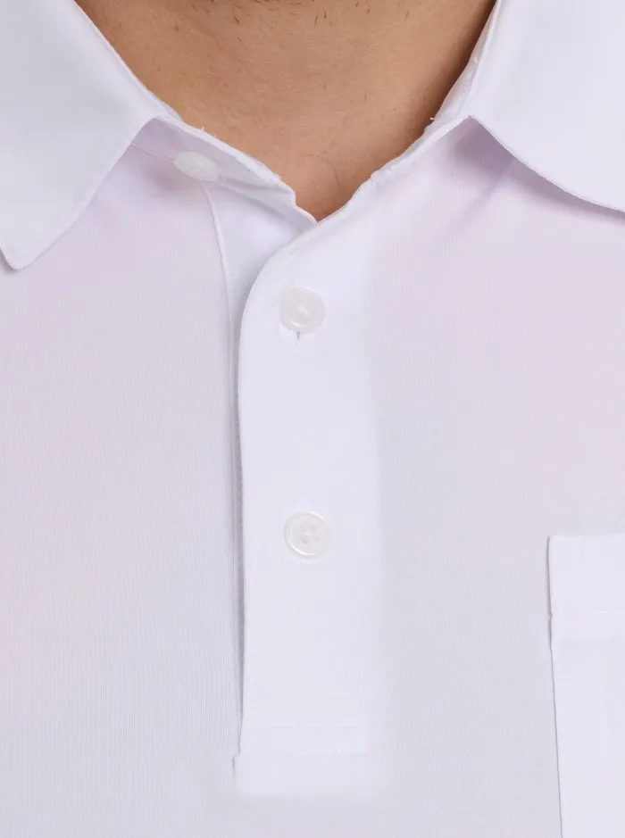 Men Polos and TShirts Robert Graham PICKLEBALL SKULL POLO White