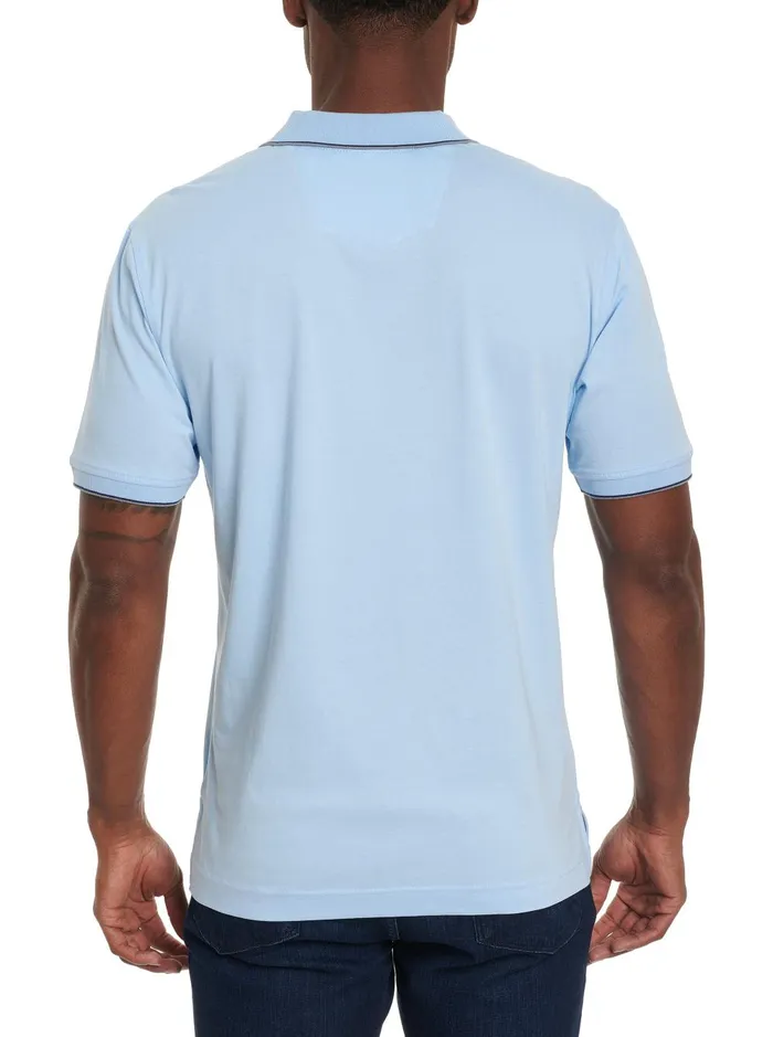 Men Polos and TShirts Robert Graham ROSSI POLO Coral