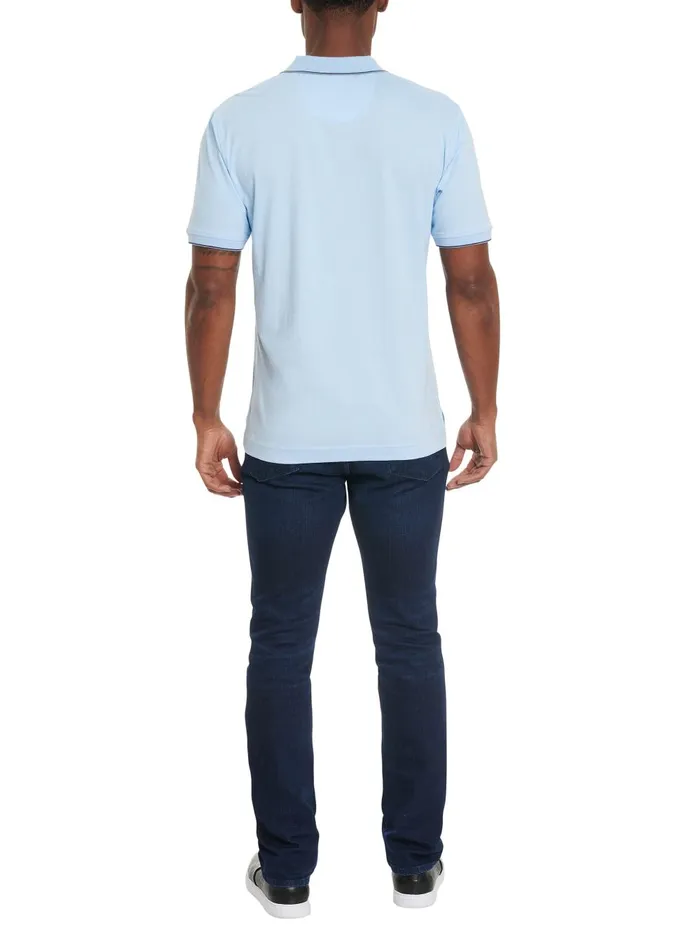 Men Polos and TShirts Robert Graham ROSSI POLO Coral