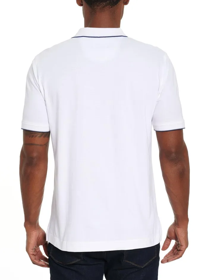 Men Polos and TShirts Robert Graham ROSSI POLO Coral