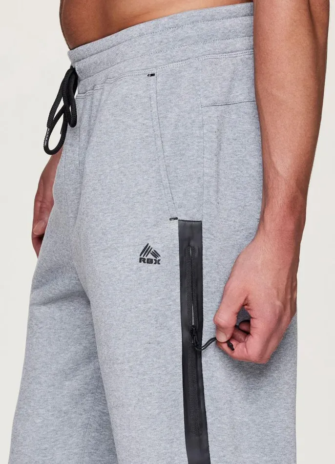 Men Prime Cuffed Jogger With Pockets Grey RBX Active Pants