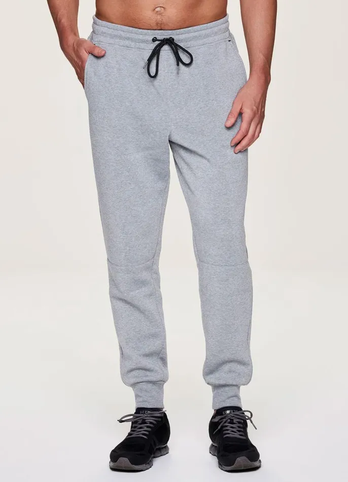 Men Prime Cuffed Jogger With Pockets Grey RBX Active Pants