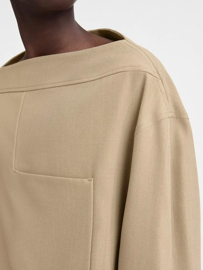 Men Shirts JACQUEMUS The Ameno Top Beige Men Shirts JACQUEMUS The Ameno Top Beige