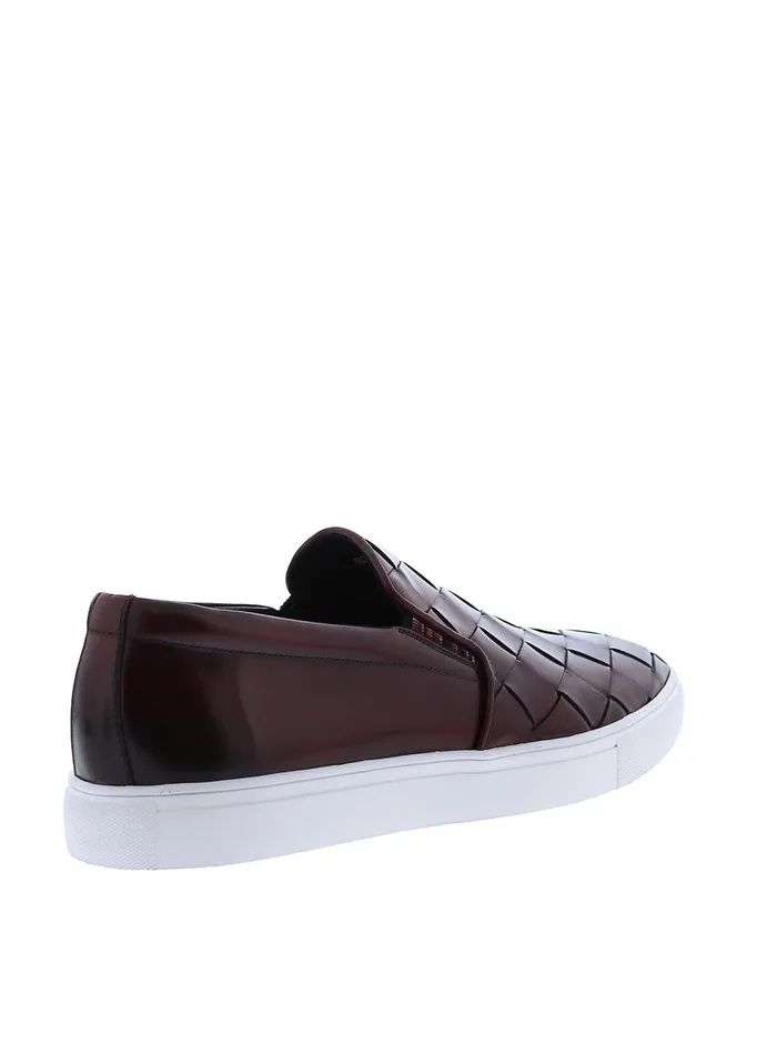 Men Shoes Robert Graham EROSION SLIP ON SNEAKER Cognac