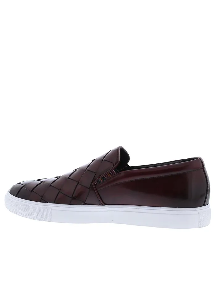 Men Shoes Robert Graham EROSION SLIP ON SNEAKER Cognac