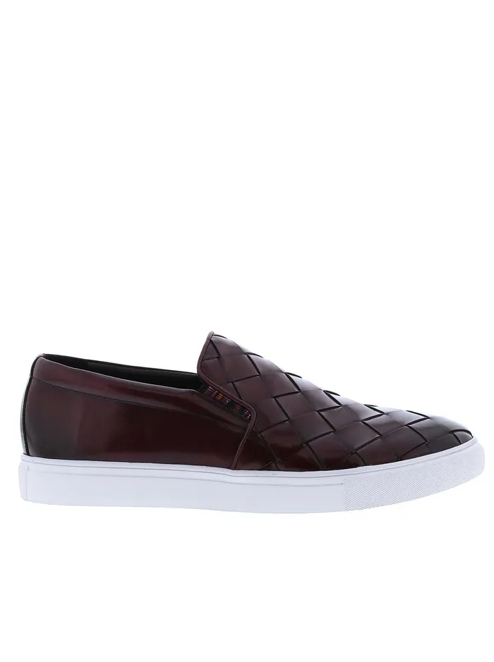 Men Shoes Robert Graham EROSION SLIP ON SNEAKER Cognac