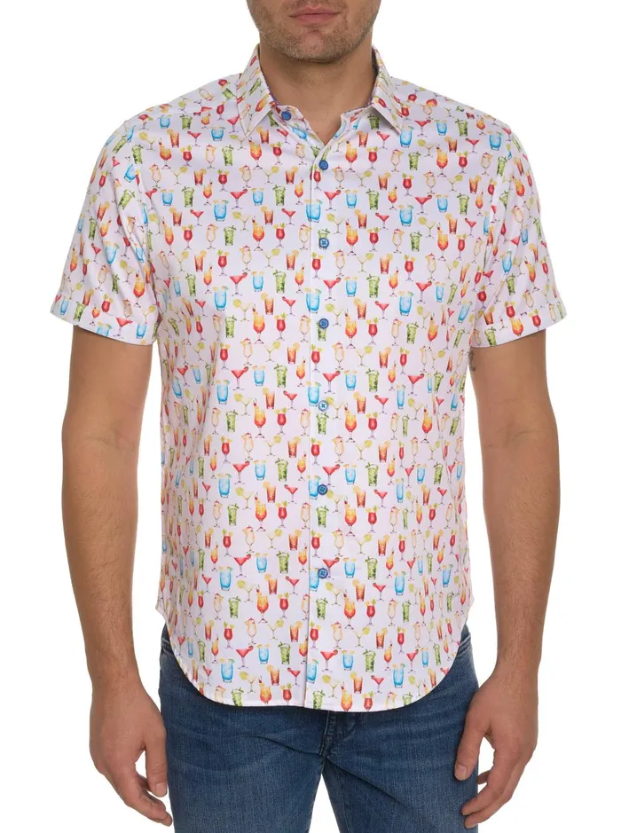 Men Short Sleeve Button Down Shirts Robert Graham MIXER SHORT SLEEVE BUTTON DOWN SHIRT Multi Men Short Sleeve Button Down Shirts Robert Graham MIXER SHORT SLEEVE BUTTON DOWN SHIRT Multi
