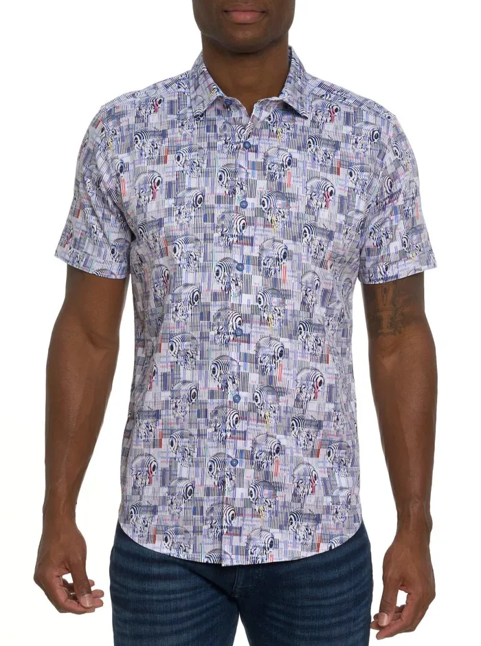 Men Short Sleeve Button Down Shirts Robert Graham NORMANDY SHORT SLEEVE BUTTON DOWN SHIRT Multi Men Short Sleeve Button Down Shirts Robert Graham NORMANDY SHORT SLEEVE BUTTON DOWN SHIRT Multi