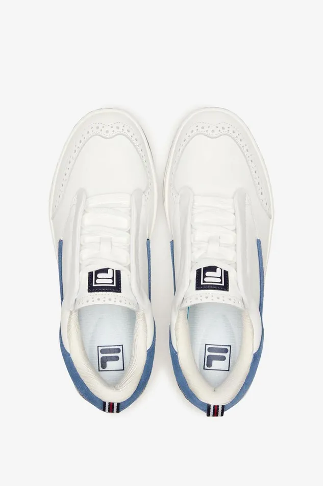 Men Sneakers Fila Sanati SL 148 Whitefila Navycoronet Blue