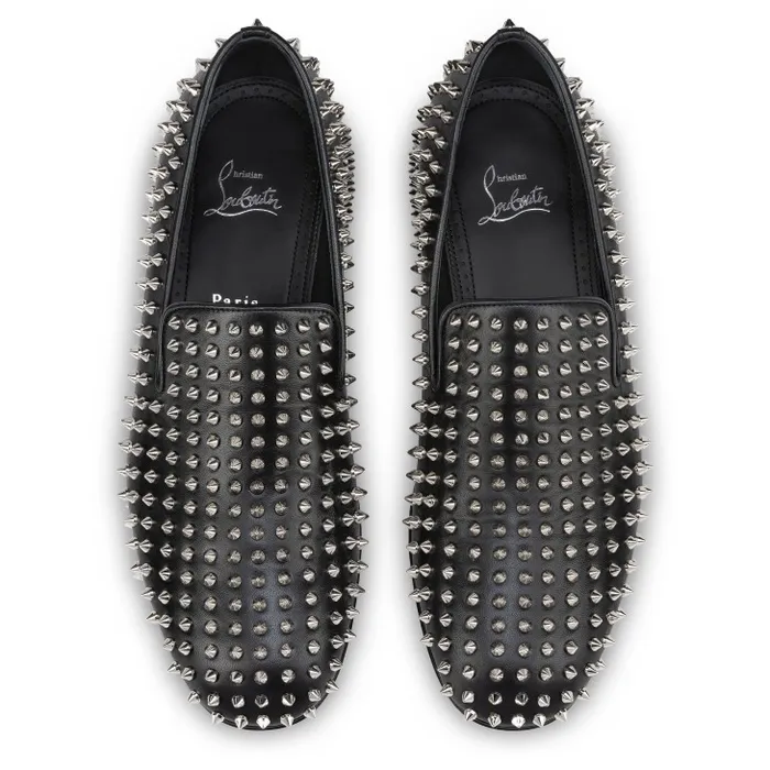 Men Spikeasy Loafers 8211 Nappa Leather 8211 Black Christian Louboutin Loafers and Moccasins