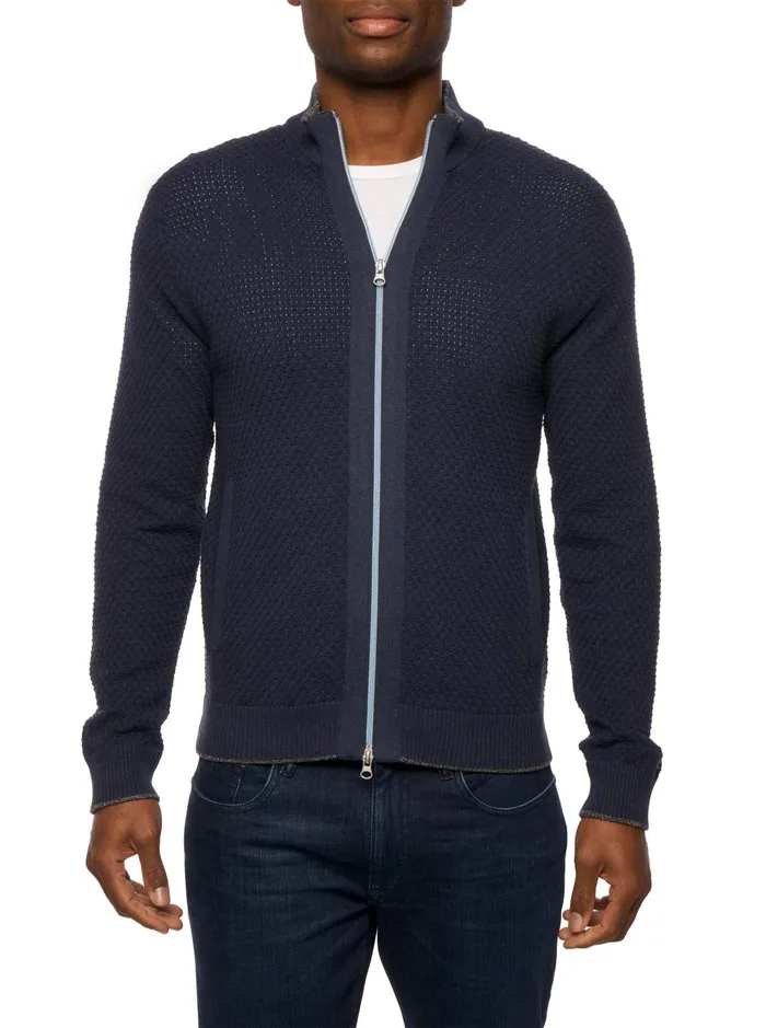 Men Sweaters Robert Graham BUZZ SWEATER Navy