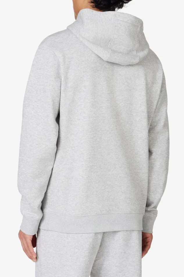 Men Sweatshirts and Hoodies Fila Classic Pullover Hoodie 050 Grey Heather