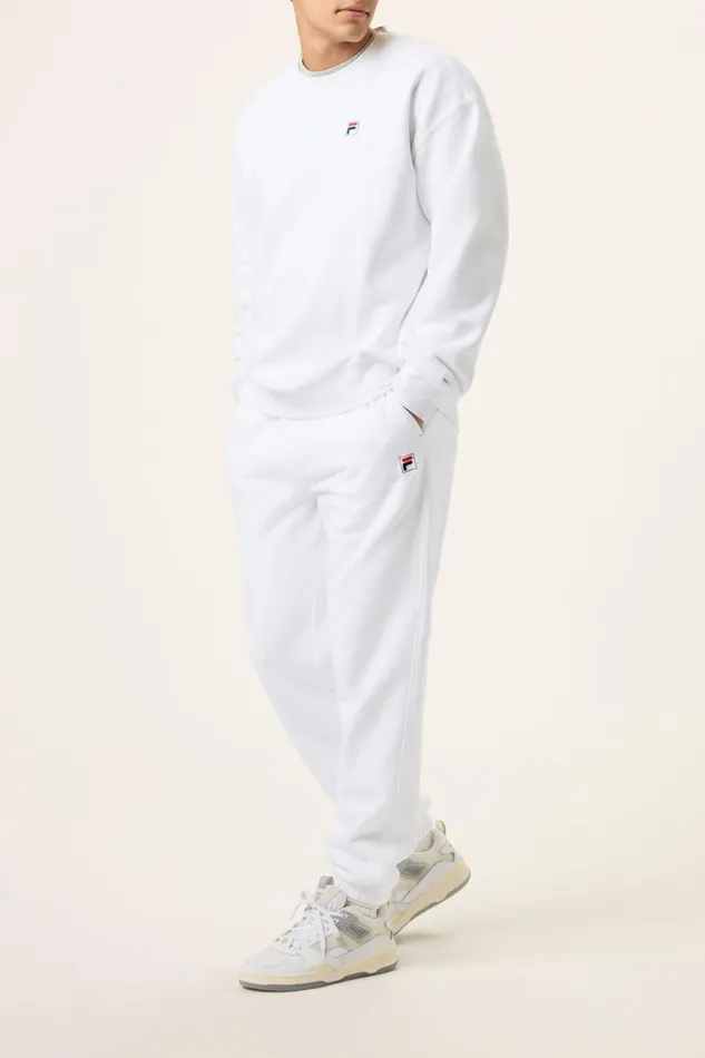 Men Sweatshirts and Hoodies Fila Classic Relaxed Sweatshirt 100 White Men Sweatshirts and Hoodies Fila Classic Relaxed Sweatshirt 100 White