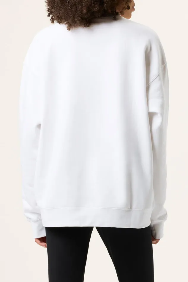 Men Sweatshirts and Hoodies Fila Classic Relaxed Sweatshirt 100 White Men Sweatshirts and Hoodies Fila Classic Relaxed Sweatshirt 100 White