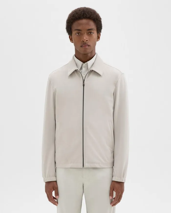 Men Theory Blazers Jackets Brody Jacket In Precision Ponte Putty