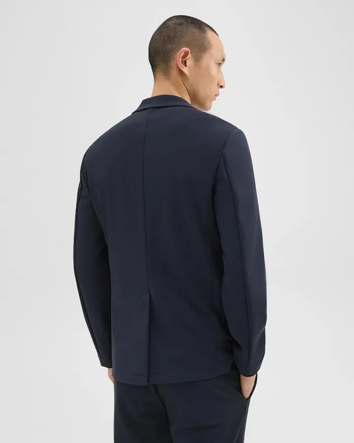 Men Theory Blazers Jackets Clinton Blazer In Precision Ponte Baltic