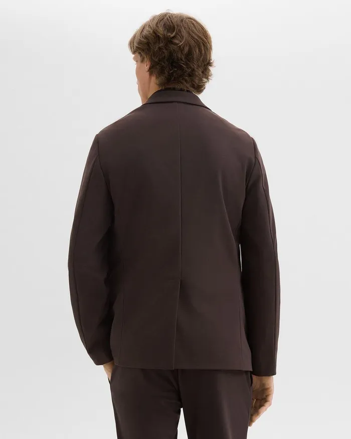 Men Theory Blazers Jackets Clinton Blazer In Precision Ponte Hickory
