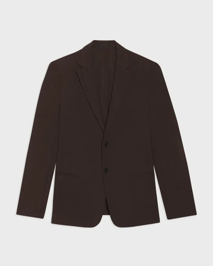Men Theory Blazers Jackets Clinton Blazer In Precision Ponte Hickory