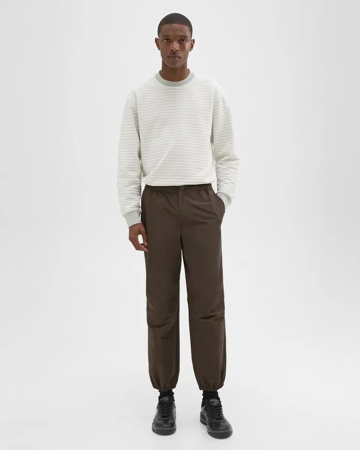 Men Theory Pants CottonBlend Jogger Pant Deep Tundra