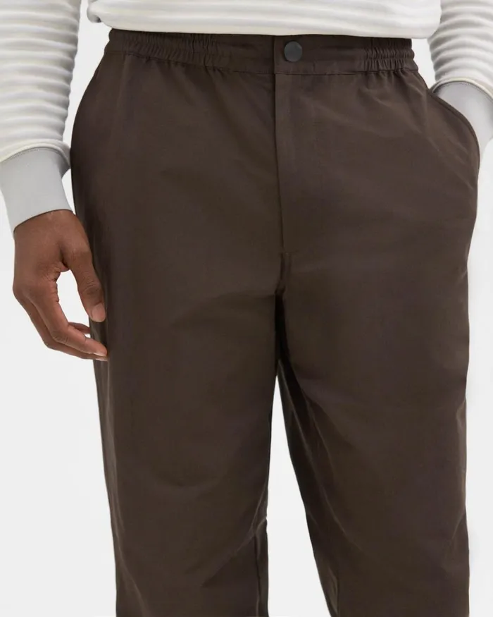 Men Theory Pants CottonBlend Jogger Pant Deep Tundra