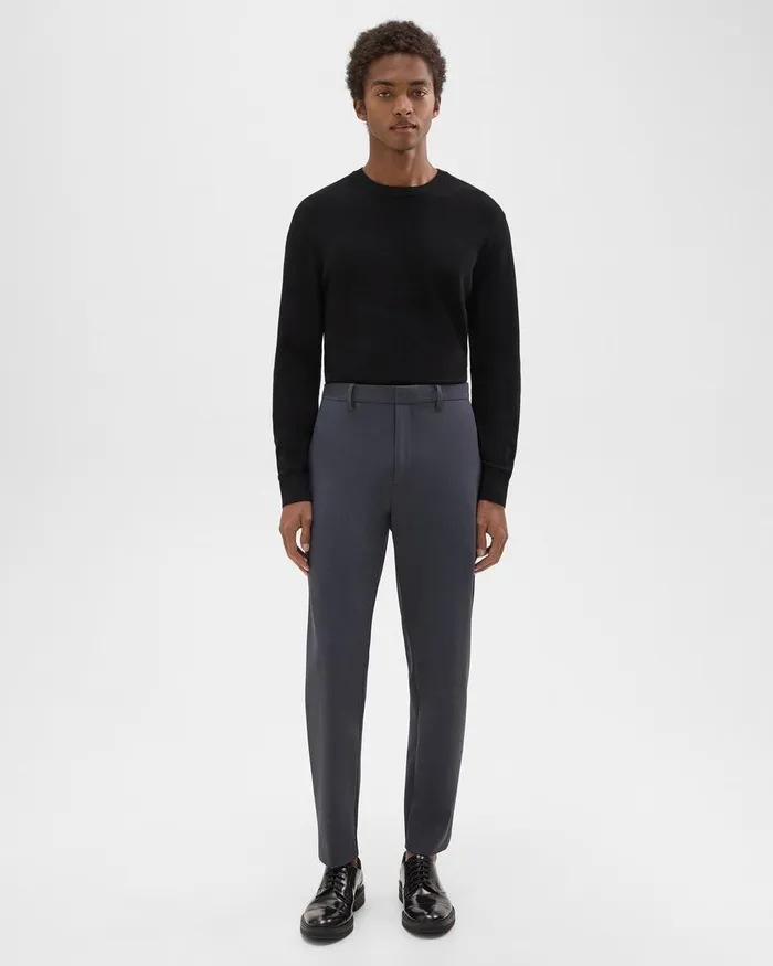 Men Theory Pants Curtis Pant In Precision Ponte Basalt