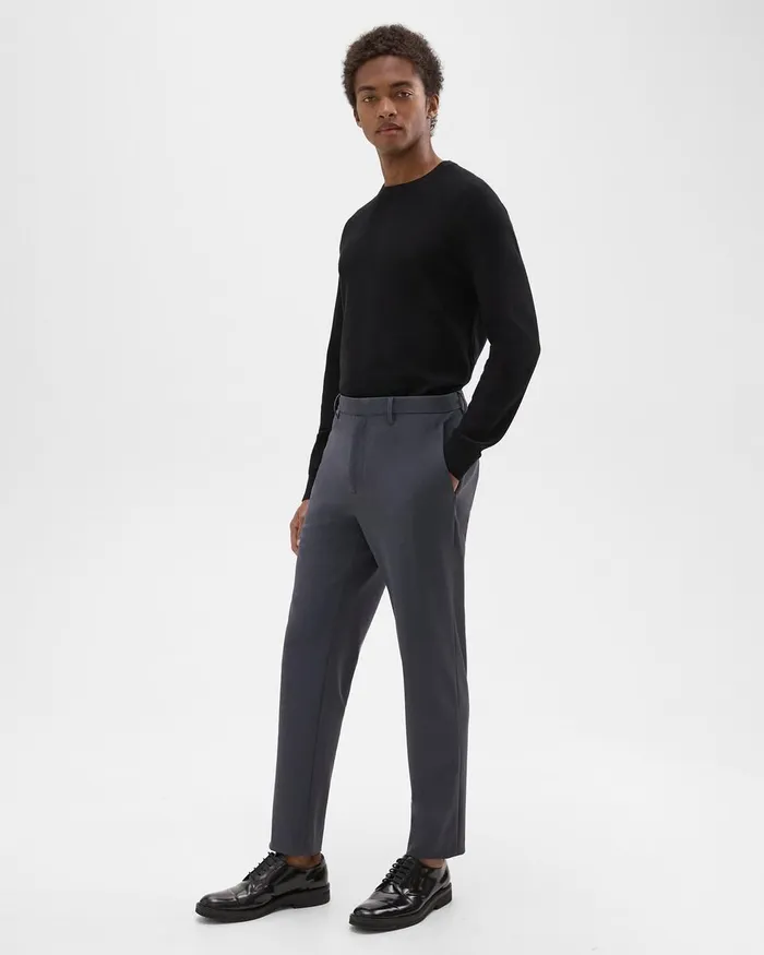 Men Theory Pants Curtis Pant In Precision Ponte Basalt