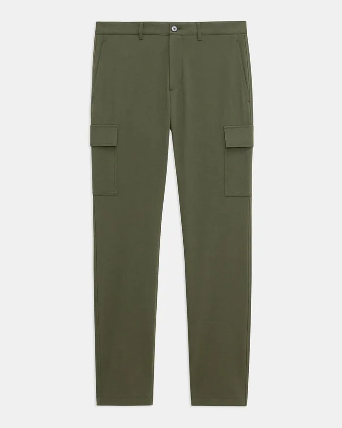 Men Theory Pants Zaine Cargo Pant In Neoteric Twill Dark Olive