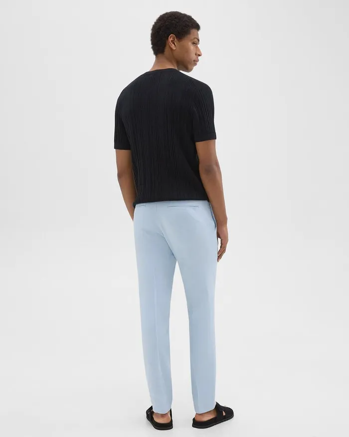 Men Theory Pants Zaine Pant In LinenViscose Skylight