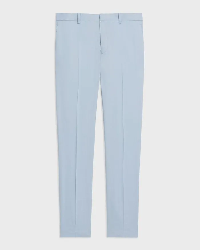 Men Theory Pants Zaine Pant In LinenViscose Skylight