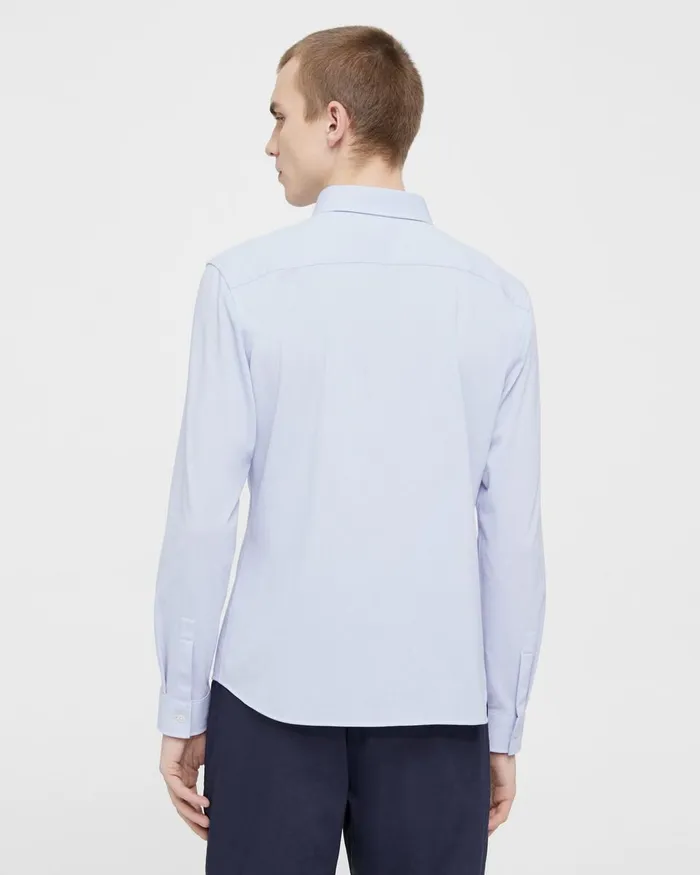 Men Theory Shirts Alfred Shirt In Structured Piqueacute Olympic