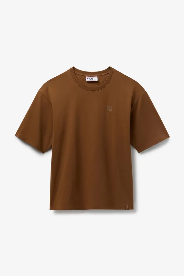 Men Tops and TShirts Fila Apex Relaxed Box Tee 200 Emperador