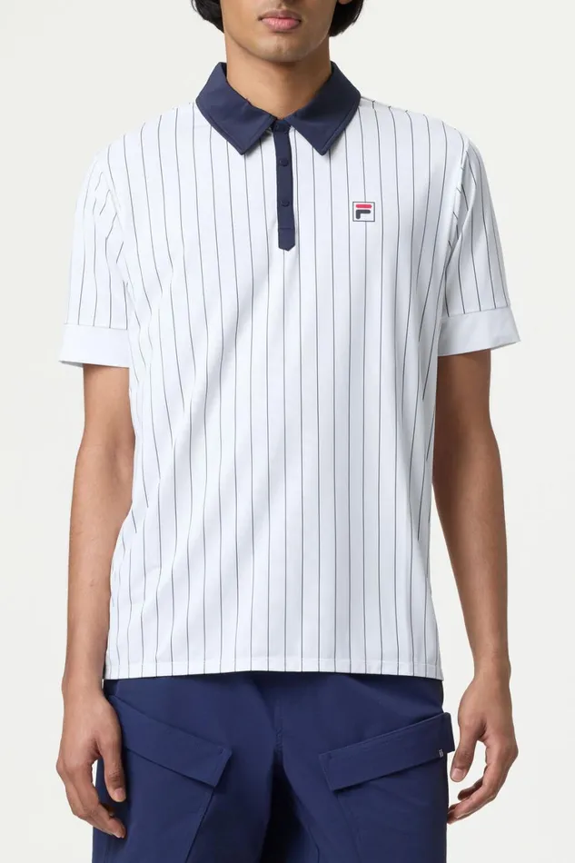 Men Tops and TShirts Fila Performance Iconic BB1 Polo 147 Whitefila Navy Men Tops and TShirts Fila Performance Iconic BB1 Polo 147 Whitefila Navy