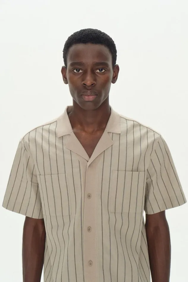 Men Tops and TShirts Jonathan Simkhai Justin Shirt