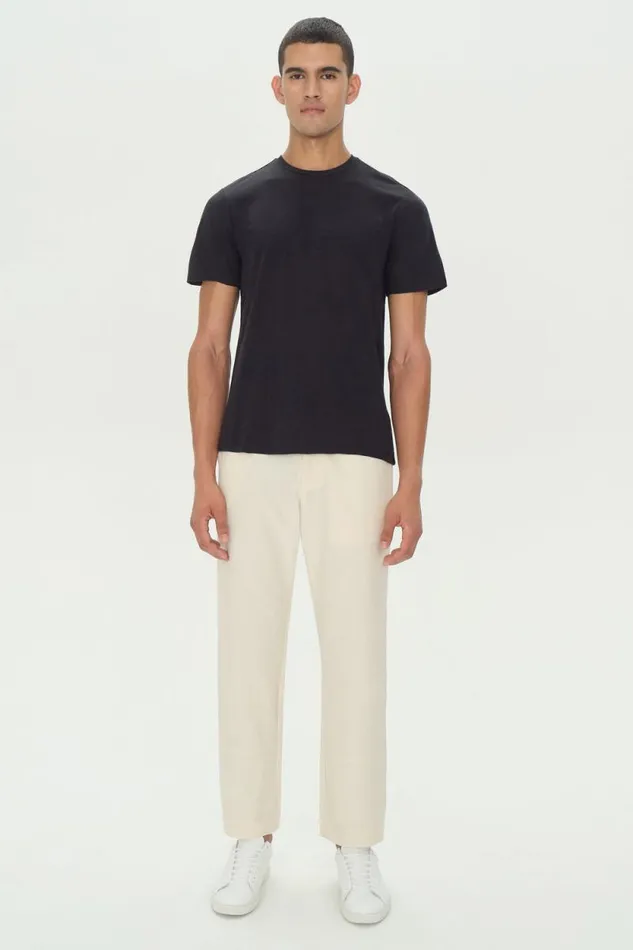 Men Tops and TShirts Jonathan Simkhai Smooth Cotton Crewneck