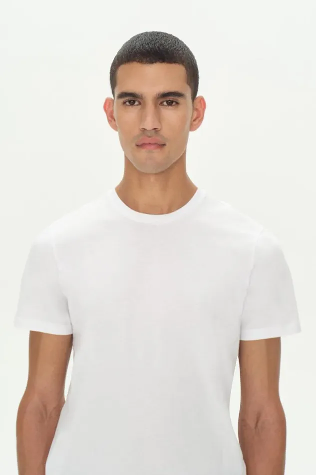 Men Tops and TShirts Jonathan Simkhai Smooth Cotton Crewneck Men Tops and TShirts Jonathan Simkhai Smooth Cotton Crewneck